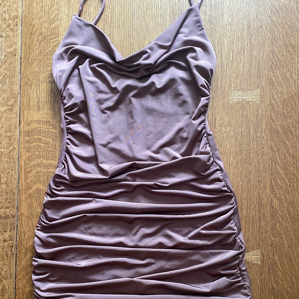 Mauve party dress